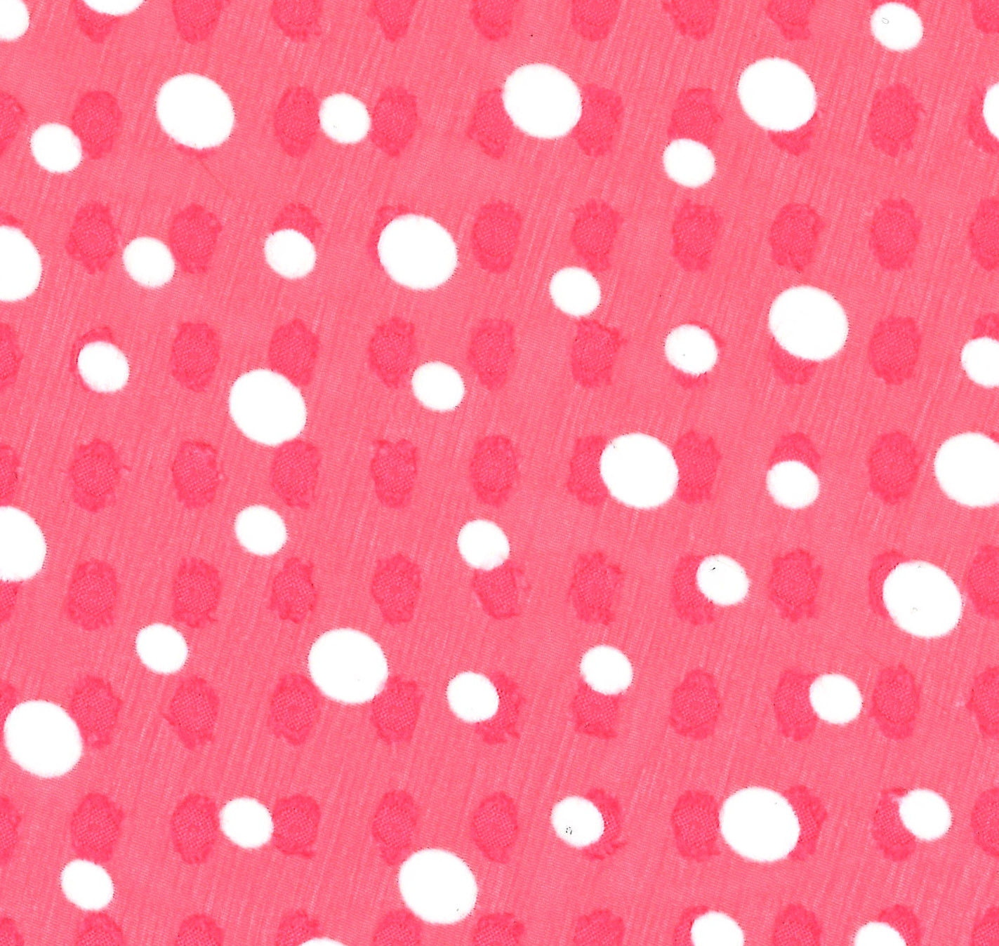 87027-03 Hot Pink Polyester Chiffon White Spot Jacquard Print 100% chiffon jacquard pink polyester print spots woven Jacquard, Chiffon, Print - knit fabric - woven fabric - fabric company - fabric wholesale - fabric b2b - fabric factory - high quality fabric - hong kong fabric - fabric hk - acetate fabric - cotton fabric - linen fabric - metallic fabric - nylon fabric - polyester fabric - spandex fabric - chun wing hing - cwh hk - fabric worldwide ship - 針織布 - 梳織布 - 布料公司- 布料批發 - 香港布料 - 秦榮興
