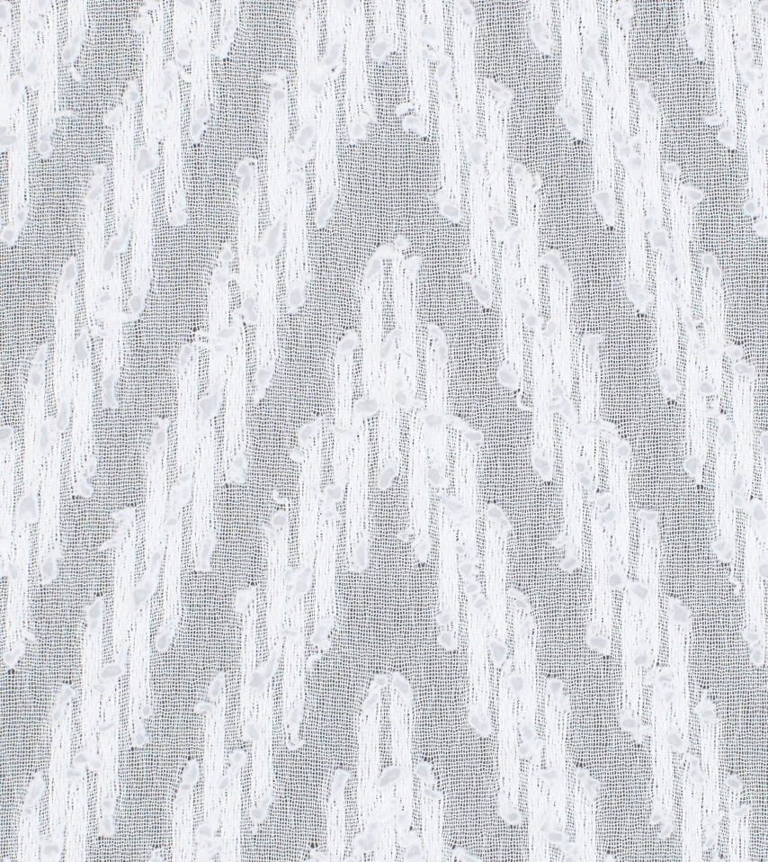 9958-01 White Polyester Chiffon Winding Pattern Jacquard Plain Dyed 100% 110g/yd 58" chiffon jacquard plain dyed polyester white woven Chiffon, Jacquard - knit fabric - woven fabric - fabric company - fabric wholesale - fabric b2b - fabric factory - high quality fabric - hong kong fabric - fabric hk - acetate fabric - cotton fabric - linen fabric - metallic fabric - nylon fabric - polyester fabric - spandex fabric - chun wing hing - cwh hk - fabric worldwide ship - 針織布 - 梳織布 - 布料公司- 布料批發 - 香港布料 - 秦榮興