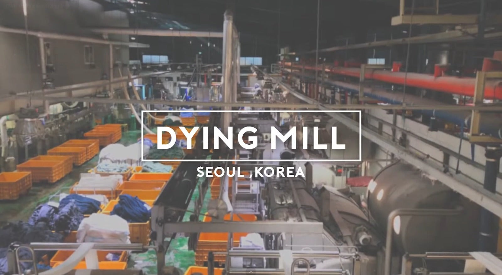 Production Dying Mill